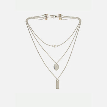 Chain Reaction Trio. Necklace  | Chain Necklace Women | Chain Reaction Necklace - JaJaara
