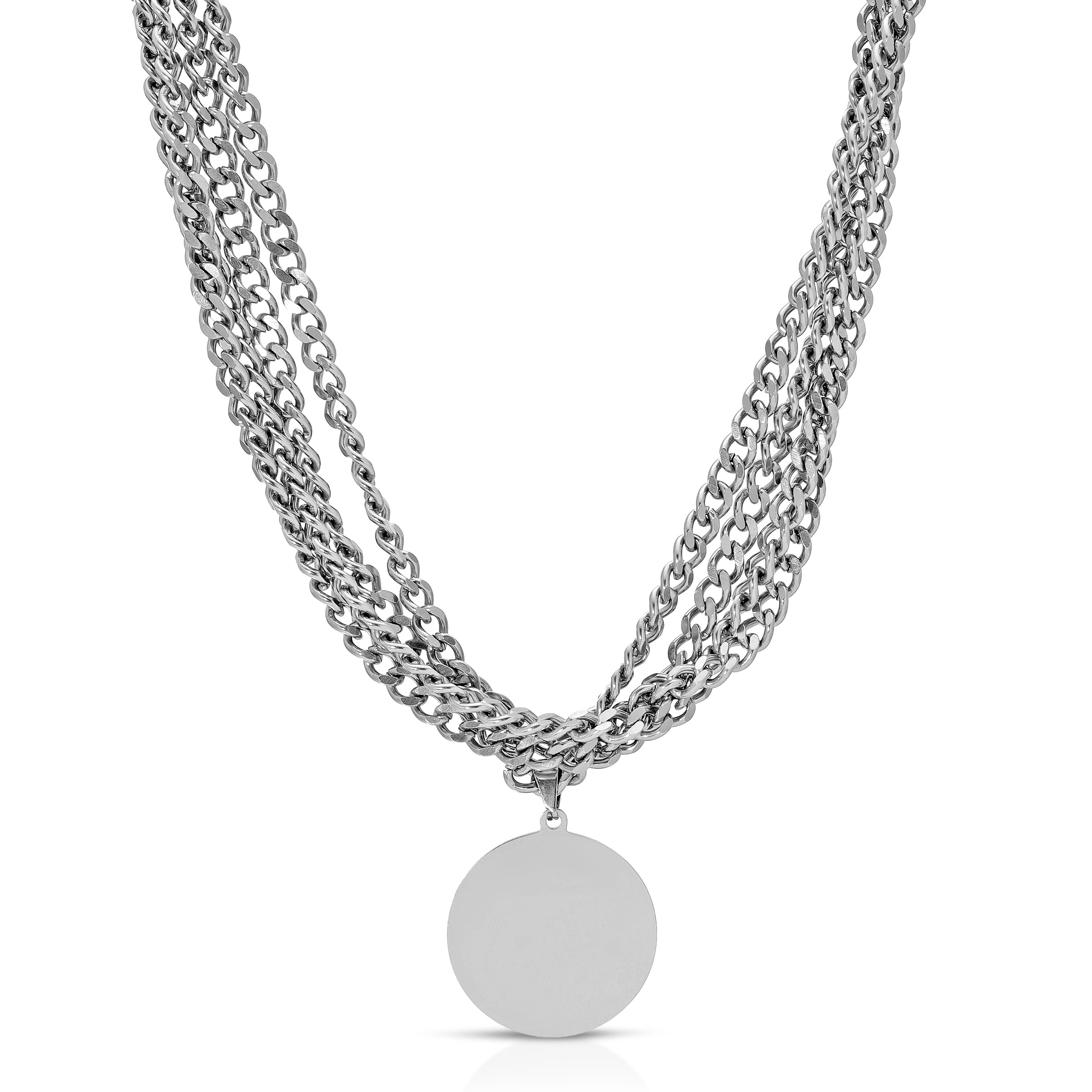 Chain Reaction Timeless Stacked Necklace | Chain Necklace Women | Chain Reaction Necklace - JaJaara